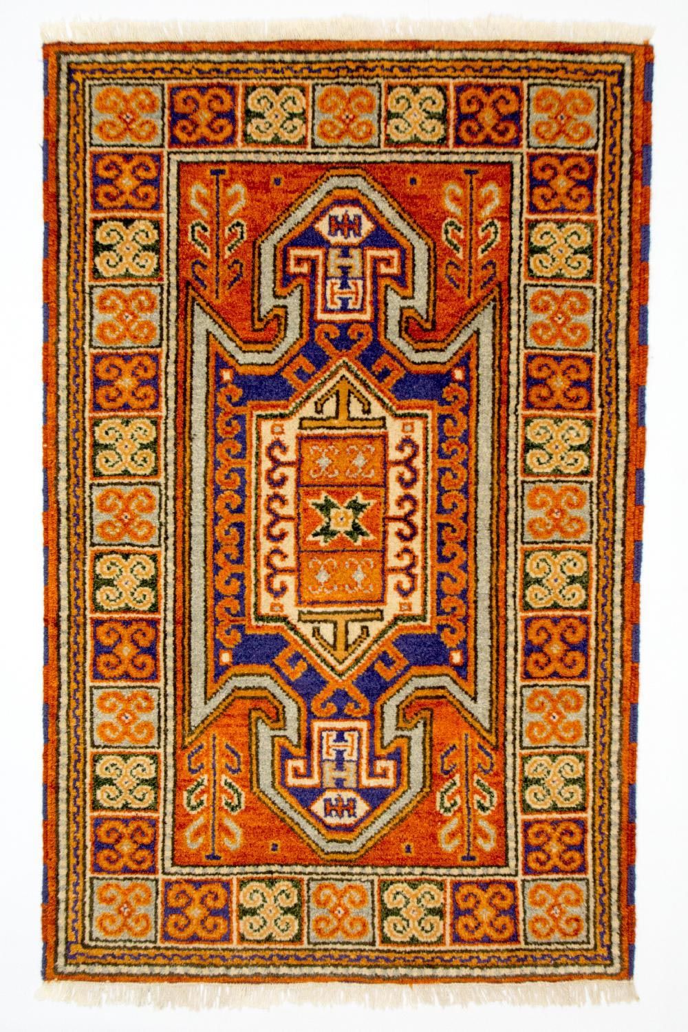 Tappeto orientale - 151 x 95 cm - arancione