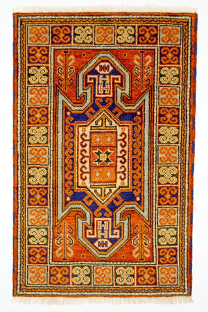 Tappeto orientale - 151 x 95 cm - arancione