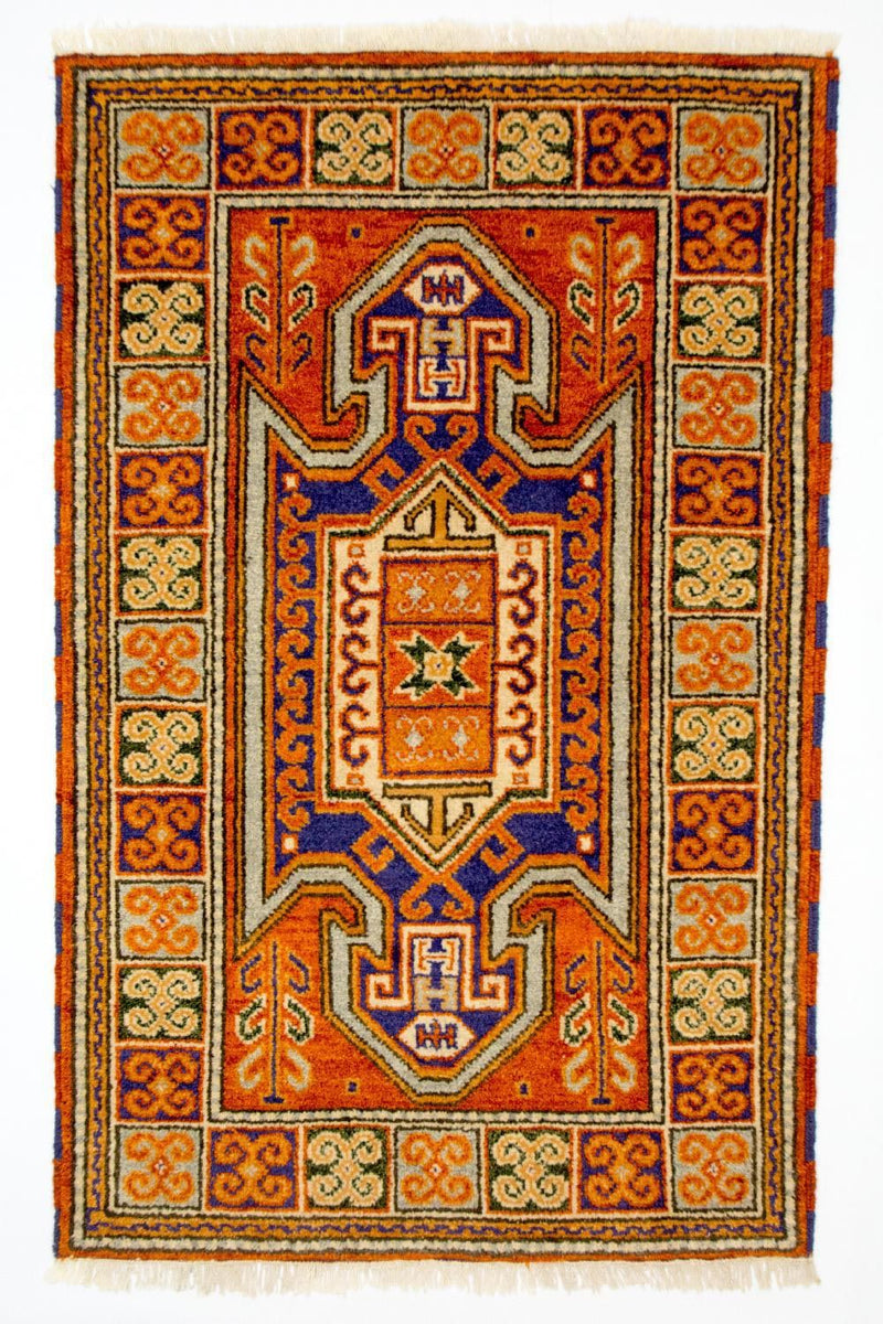 Tappeto orientale - 151 x 95 cm - arancione
