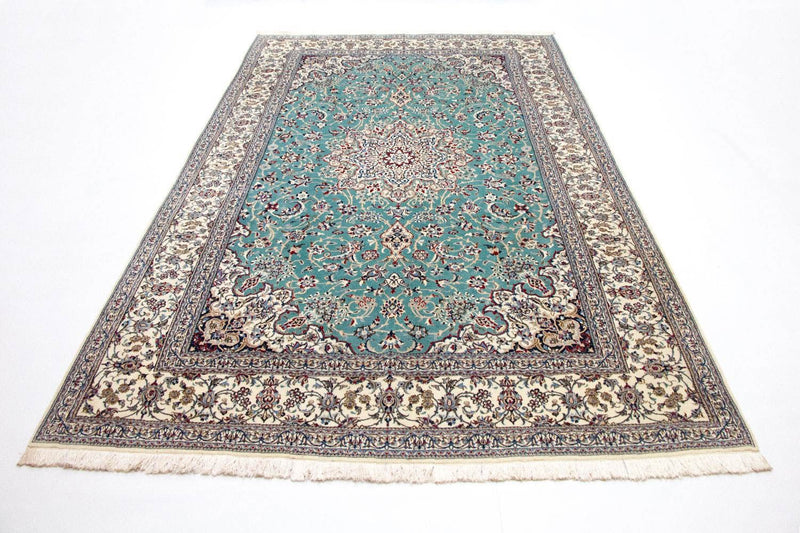 Tappeto Persero - Nain - Premio - 357 x 219 cm - verde