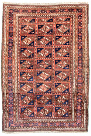 Tappeto afgano - Bukhara - 164 x 105 cm - blu