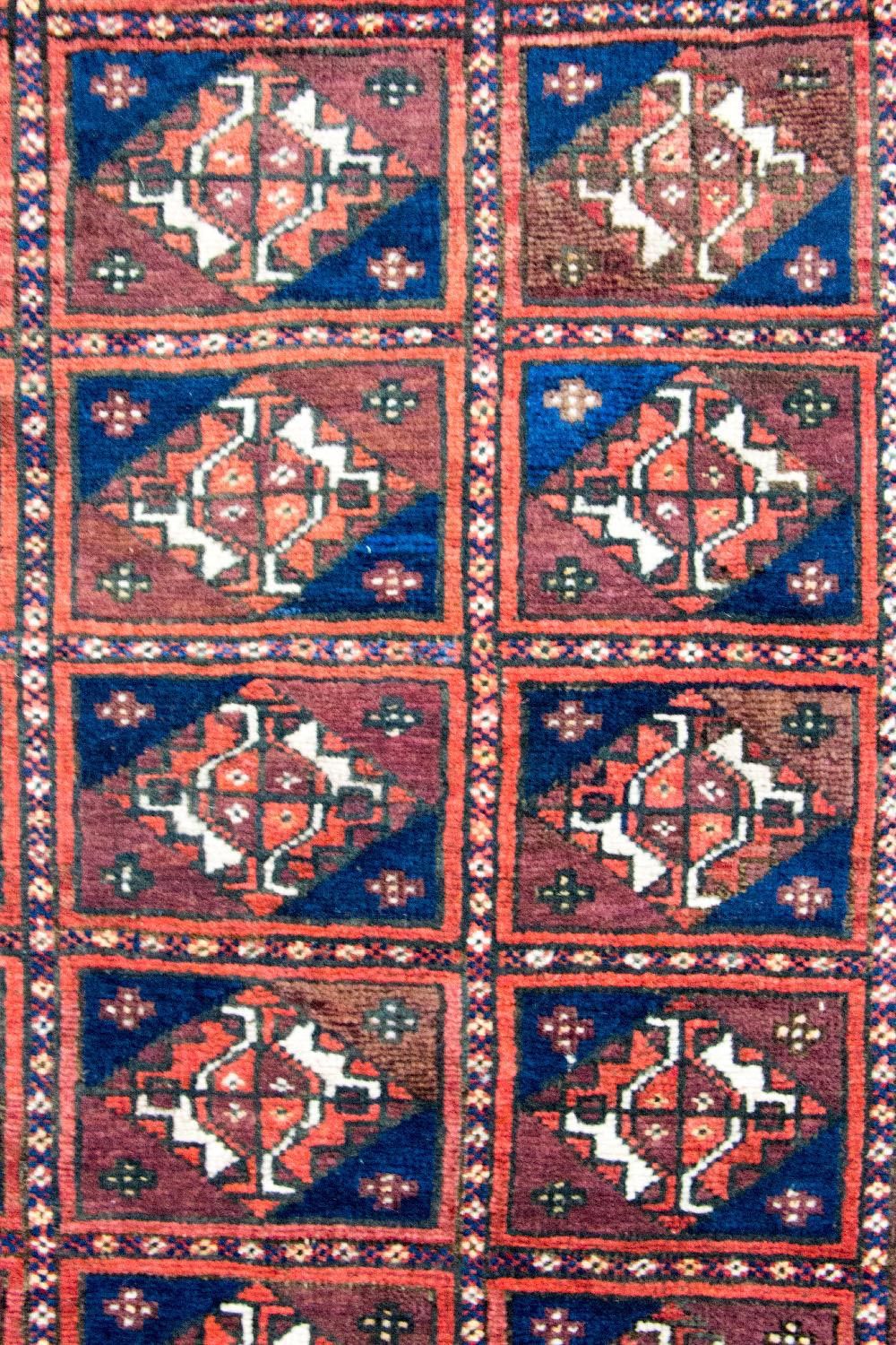 Tappeto afgano - Bukhara - 164 x 105 cm - blu
