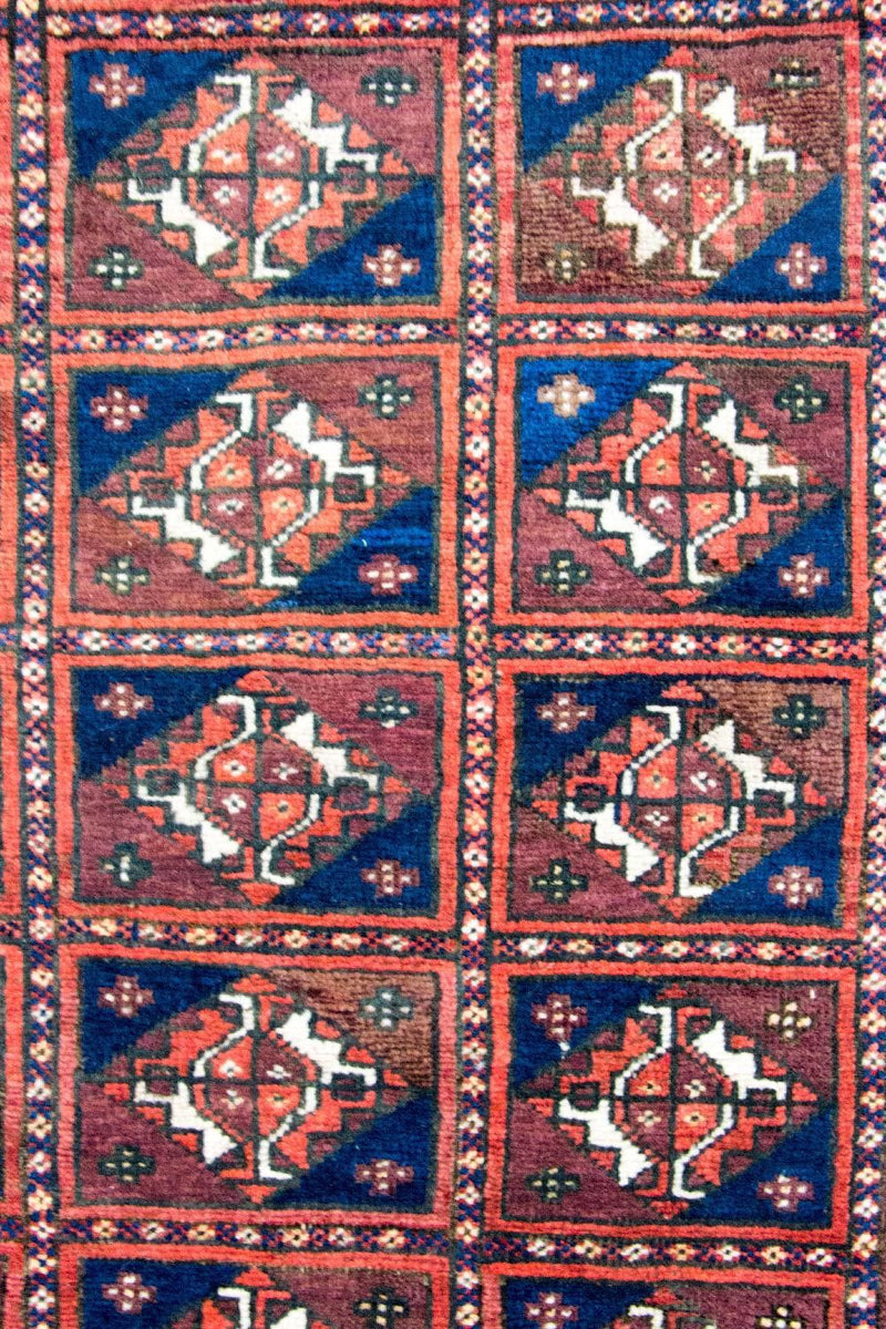 Tappeto afgano - Bukhara - 164 x 105 cm - blu