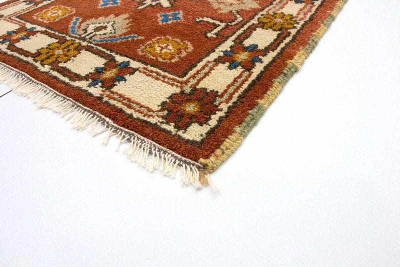 Tappeto orientale - 120 x 64 cm - ruggine