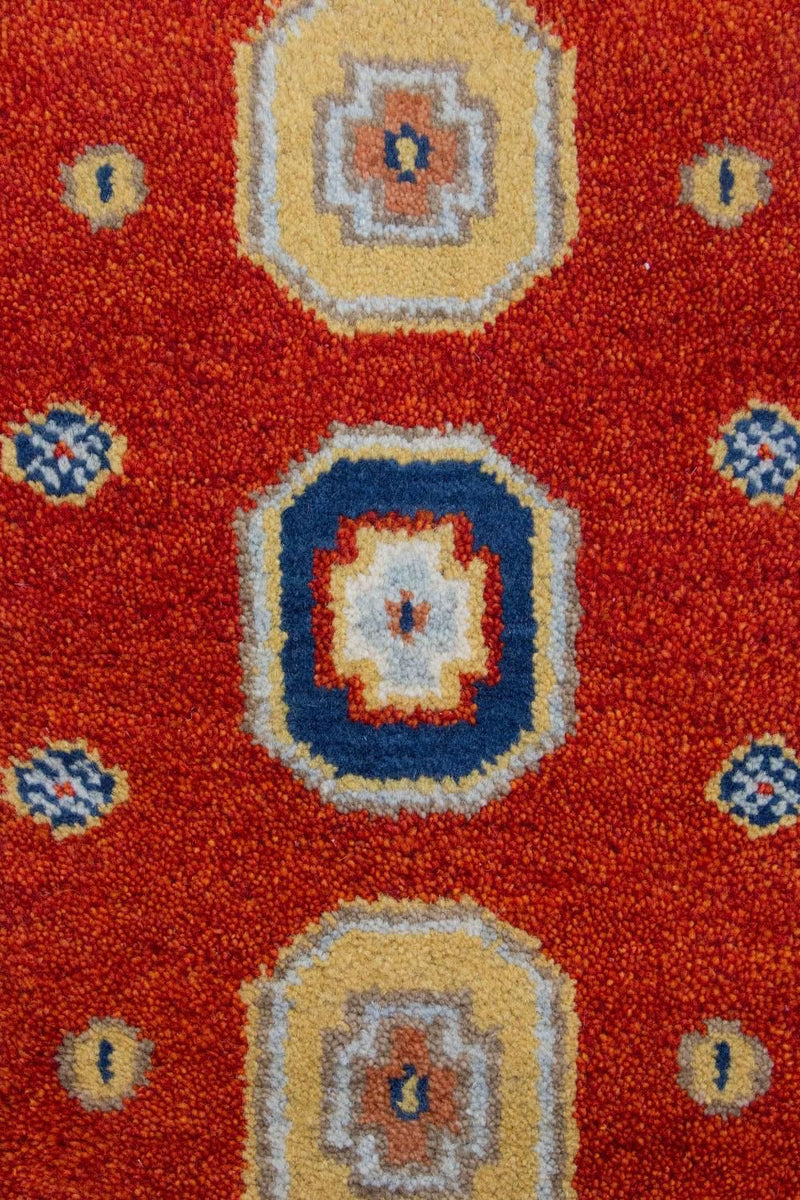 Tappeto orientale - 125 x 64 cm - rosso