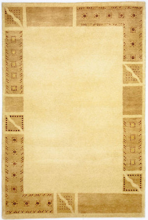 Tappeto Gabbeh - Loribaft Persero - 183 x 119 cm - beige