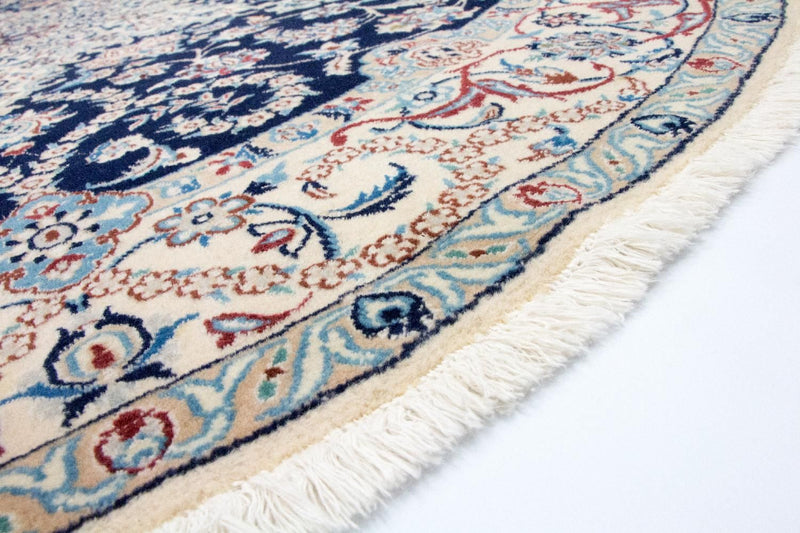 Tappeto Persero - Nain - Reale rotondo  - 210 x 210 cm - blu scuro