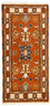 Tappeto orientale - 126 x 62 cm - ruggine
