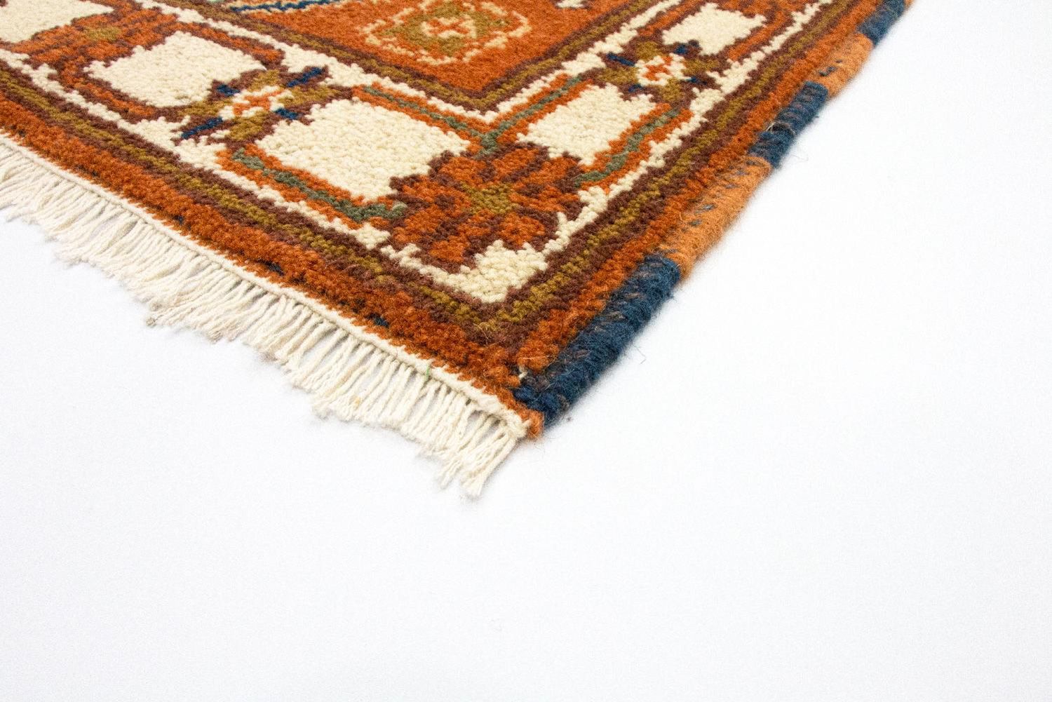 Tappeto orientale - 126 x 62 cm - ruggine
