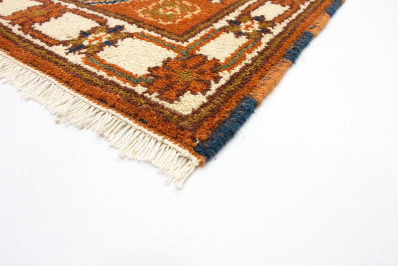 Tappeto orientale - 126 x 62 cm - ruggine