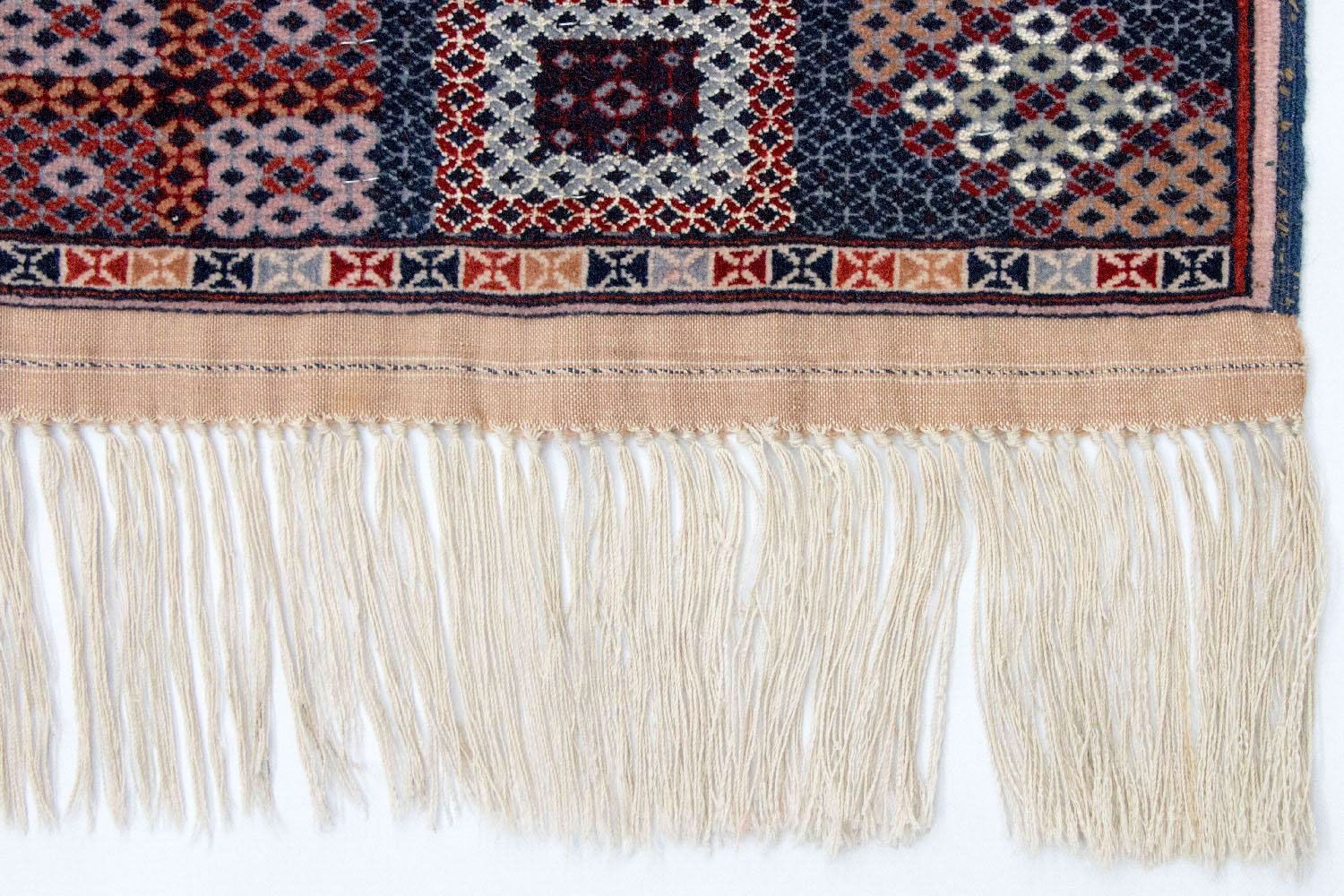 Tappeto afgano - 140 x 120 cm - rosa
