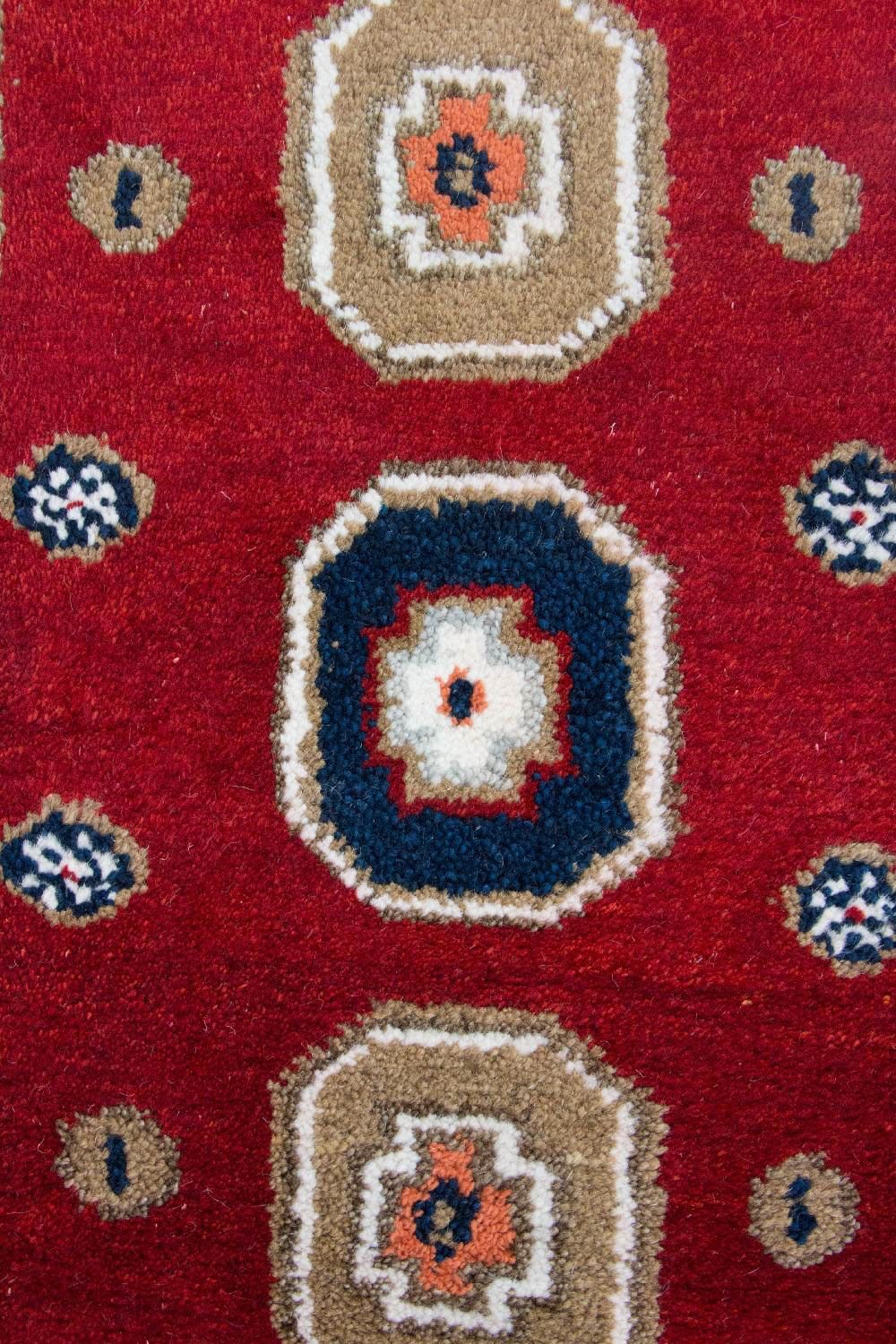 Tappeto orientale - 117 x 64 cm - rosso