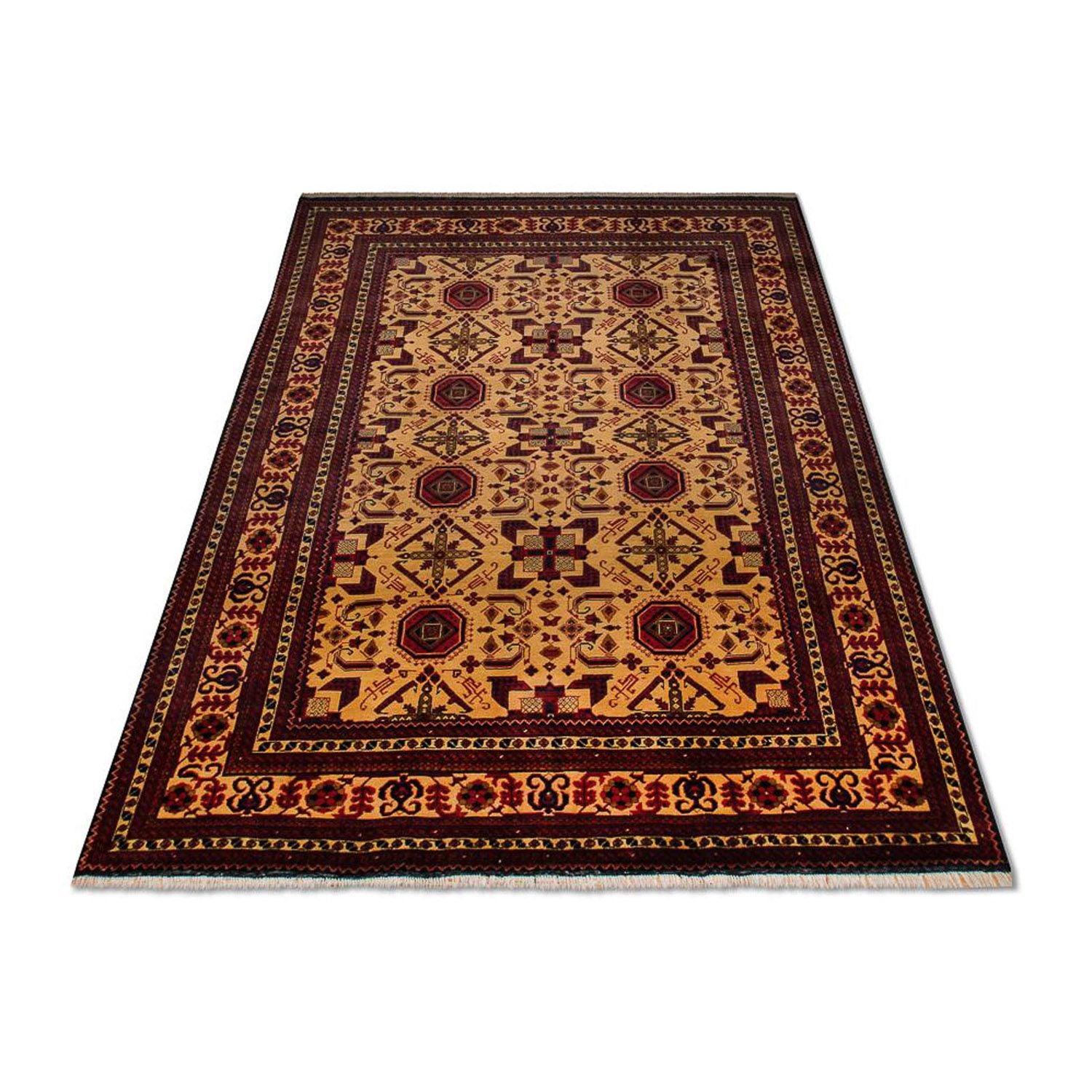 Tappeto afgano - Hatschlu - 290 x 202 cm - giallo