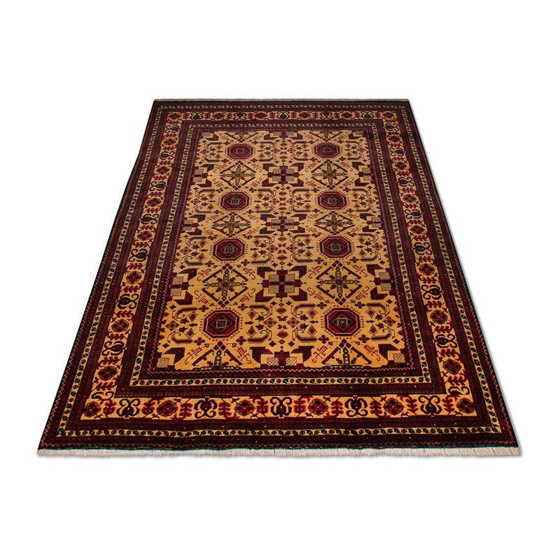 Tappeto afgano - Hatschlu - 290 x 202 cm - giallo