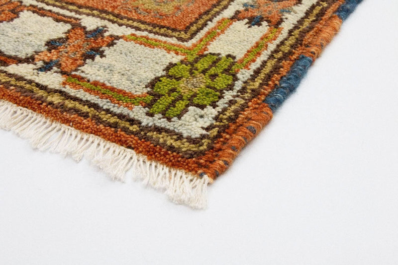 Tappeto orientale - 123 x 65 cm - arancione