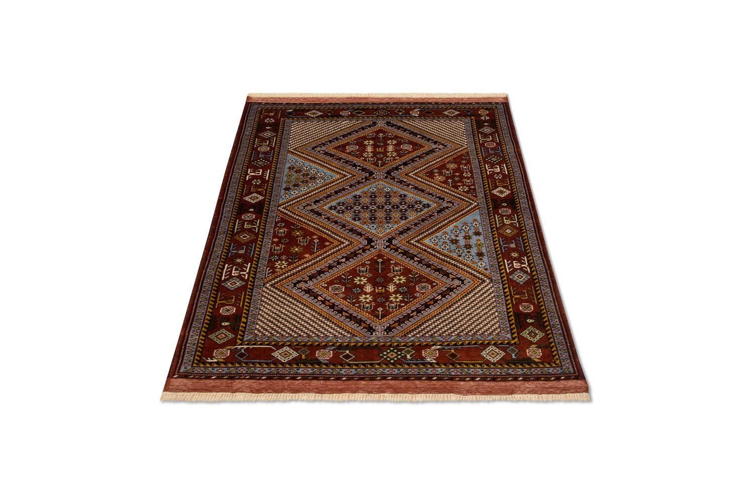 Tappeto afgano - 148 x 118 cm - marrone