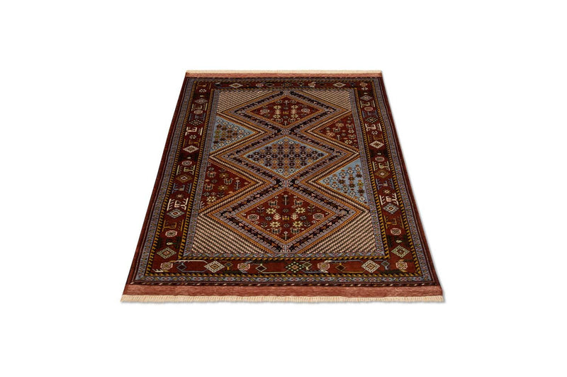 Tappeto afgano - 148 x 118 cm - marrone