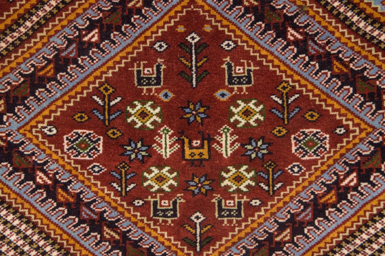 Tappeto afgano - 148 x 118 cm - marrone