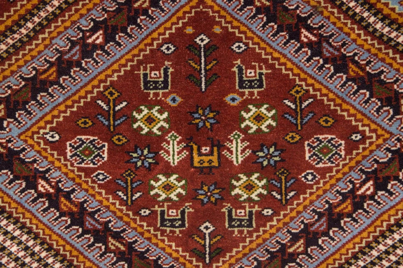 Tappeto afgano - 148 x 118 cm - marrone