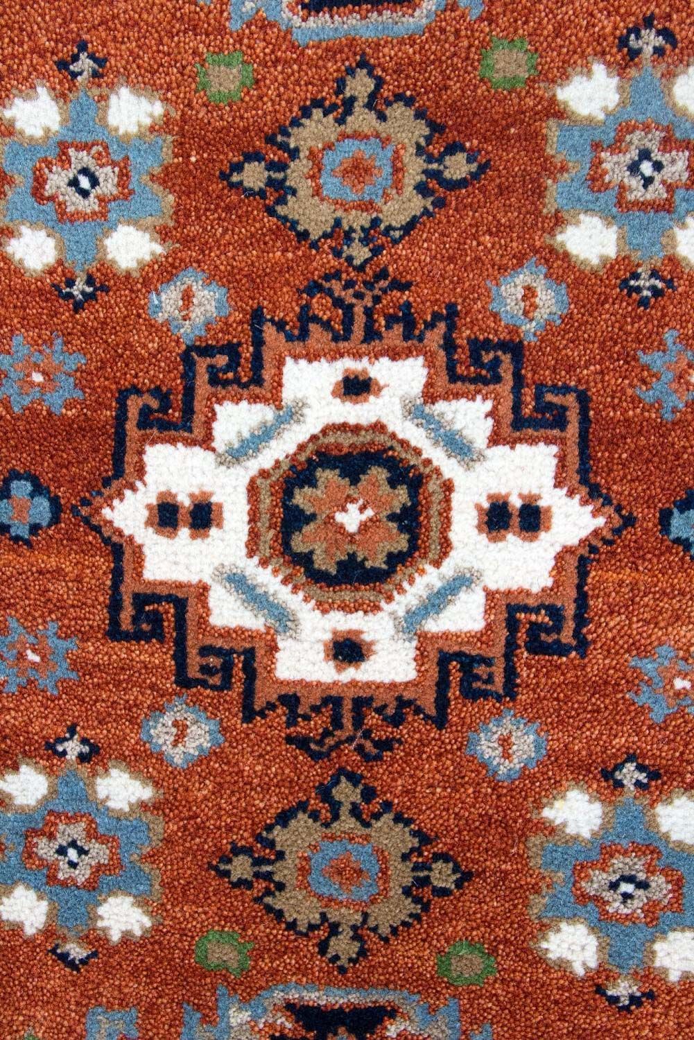 Tappeto orientale - 115 x 64 cm - ruggine