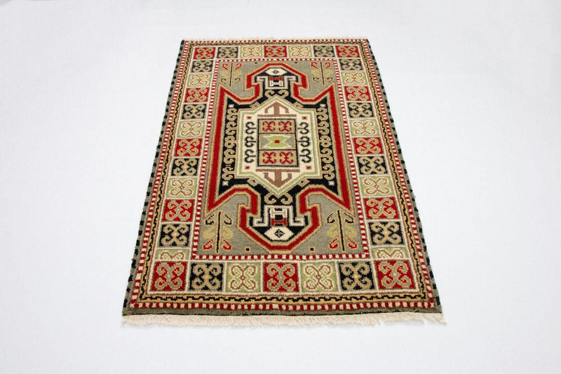 Tappeto orientale - 152 x 96 cm - verde chiaro