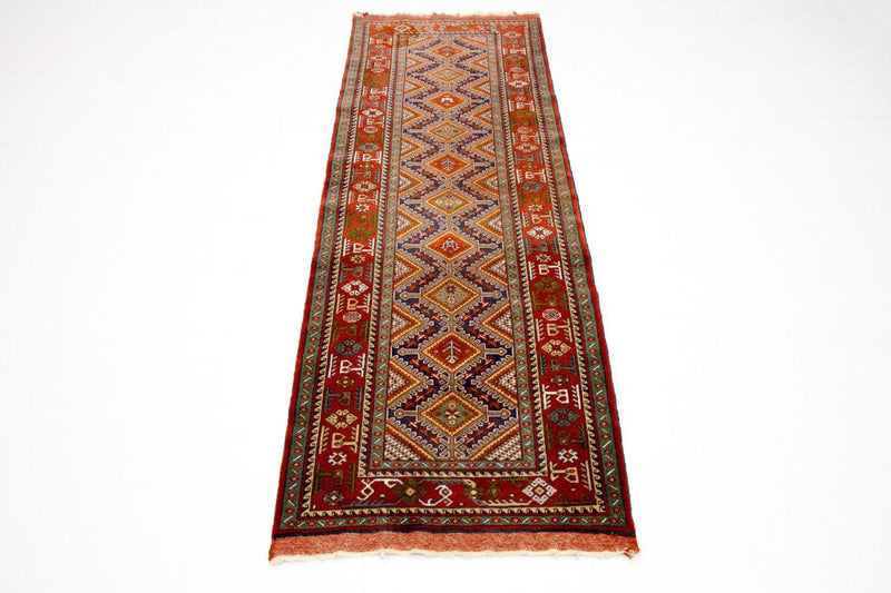 Tappeto corsia Tappeto afgano - 194 x 75 cm - rosso