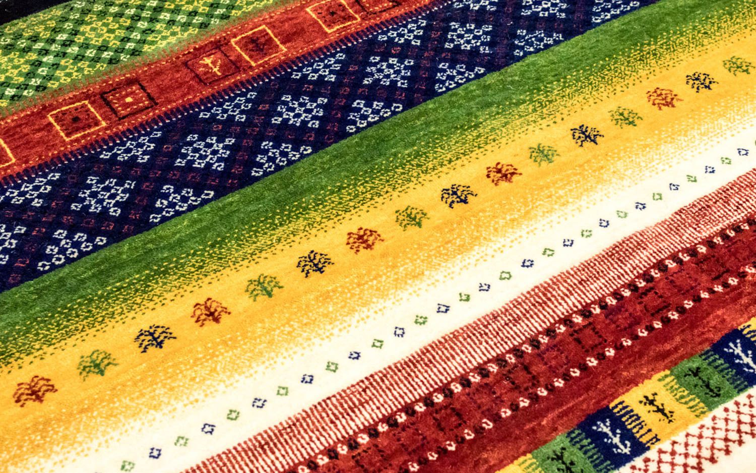 Tappeto Gabbeh - Loribaft Persero - 241 x 172 cm - colorato