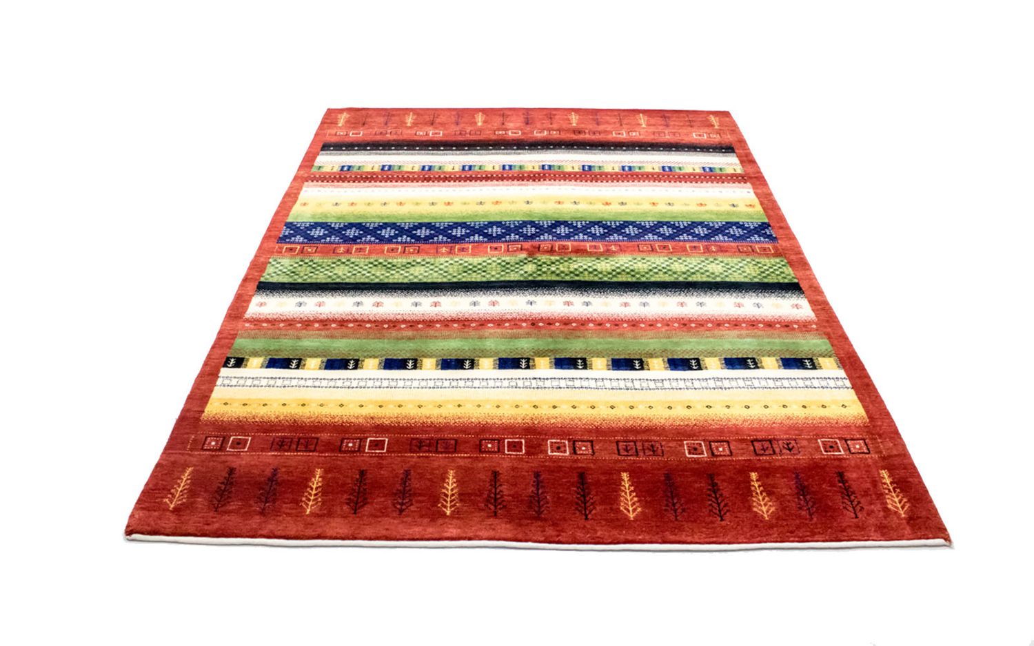 Tappeto Gabbeh - Loribaft Persero - 241 x 172 cm - colorato
