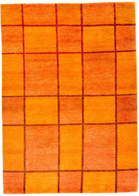 Tappeto Gabbeh - Indus - 239 x 168 cm - arancione