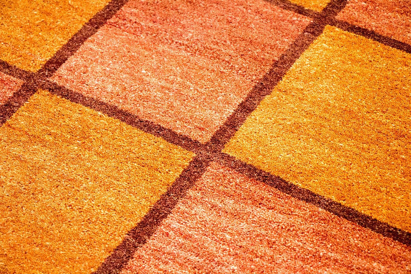 Tappeto Gabbeh - Indus - 239 x 168 cm - arancione
