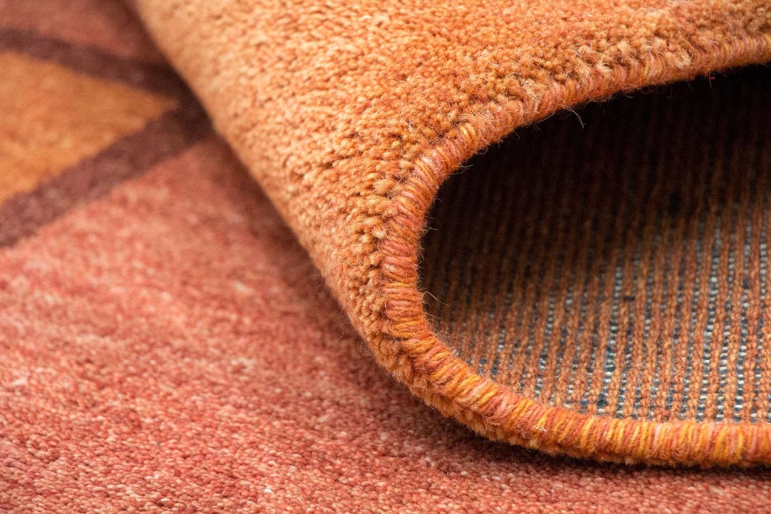 Tappeto Gabbeh - Indus - 239 x 168 cm - arancione