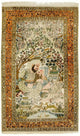 Seta del Kashmir Tappeto 150x92cm - Tappeto orientale