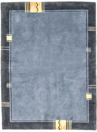Tappeto Nepal - 234 x 170 cm - blu chiaro