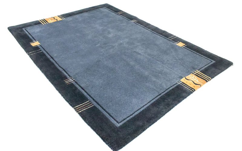 Tappeto Nepal - 234 x 170 cm - blu chiaro