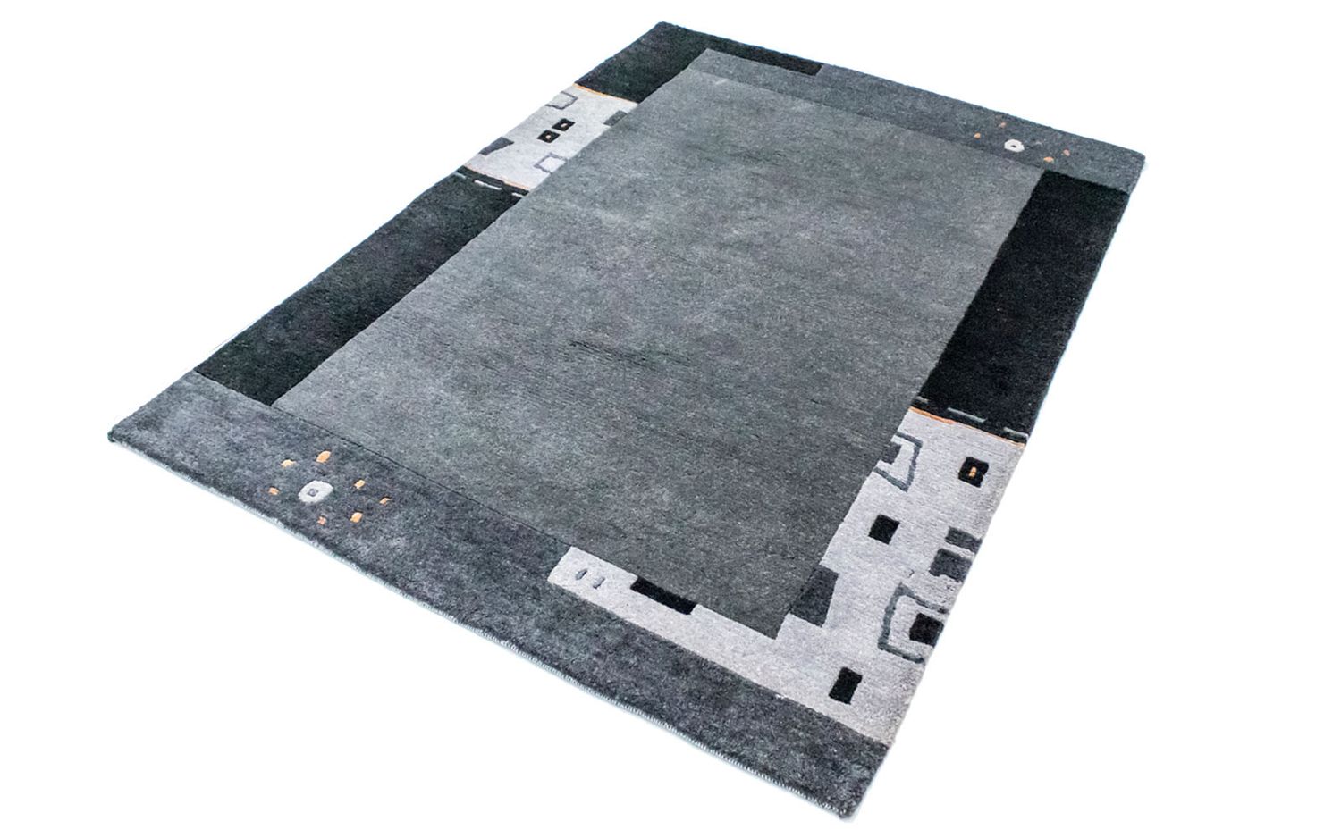 Tappeto Nepal - 180 x 124 cm - argento