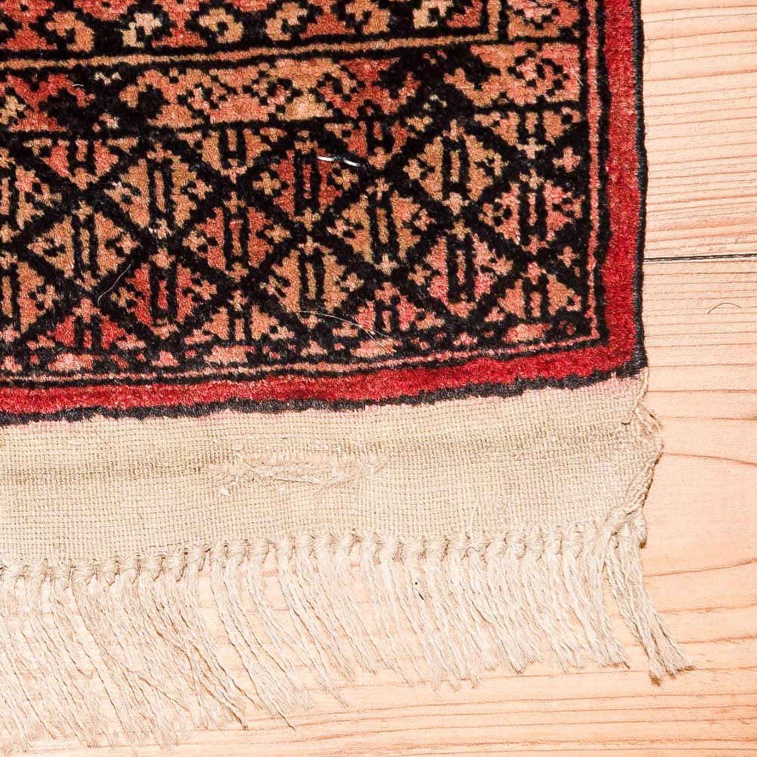 Tappeto afgano - Bukhara - 191 x 123 cm - rosso chiaro