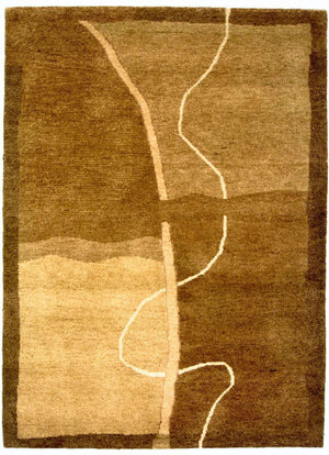 Tappeto Gabbeh - Indus - 199 x 145 cm - multicolore