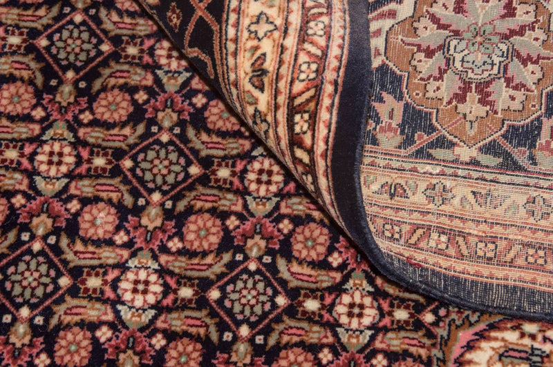 Tappeto Persero - Tabriz - Reale - 353 x 252 cm - blu scuro