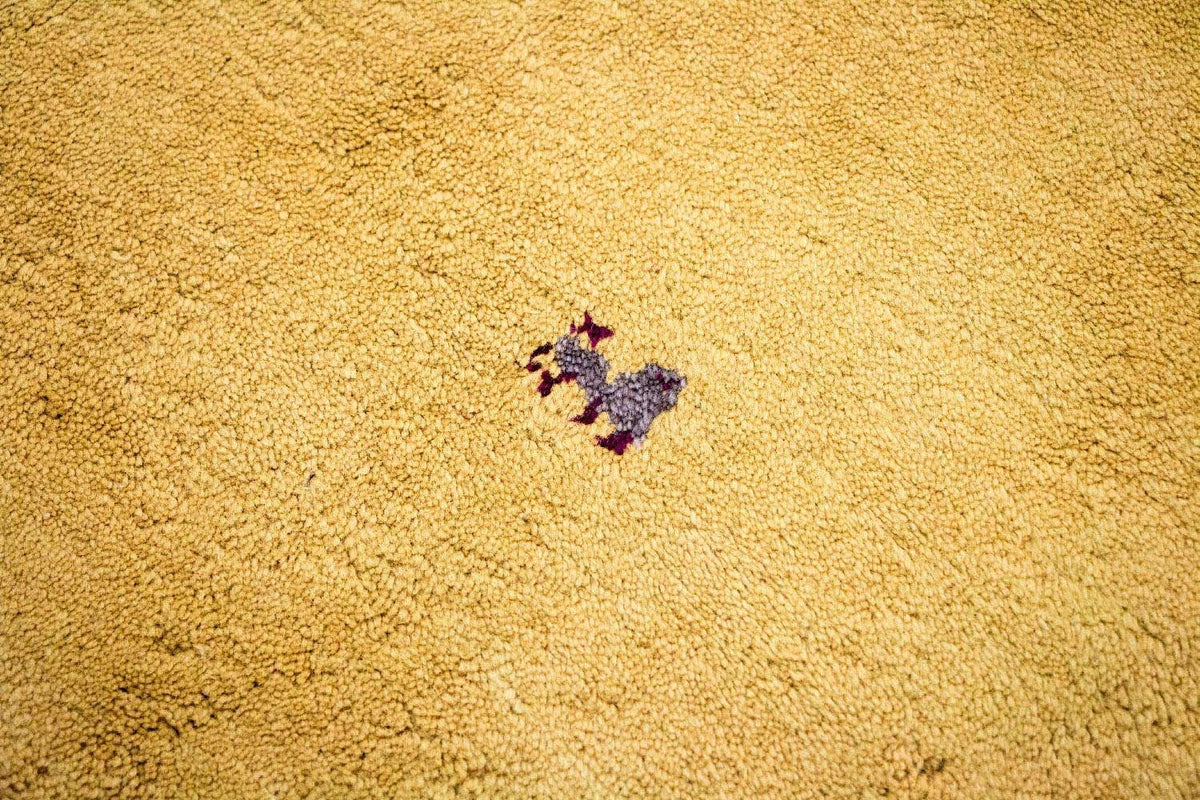 Tappeto Gabbeh - Indus - 202 x 141 cm - oro