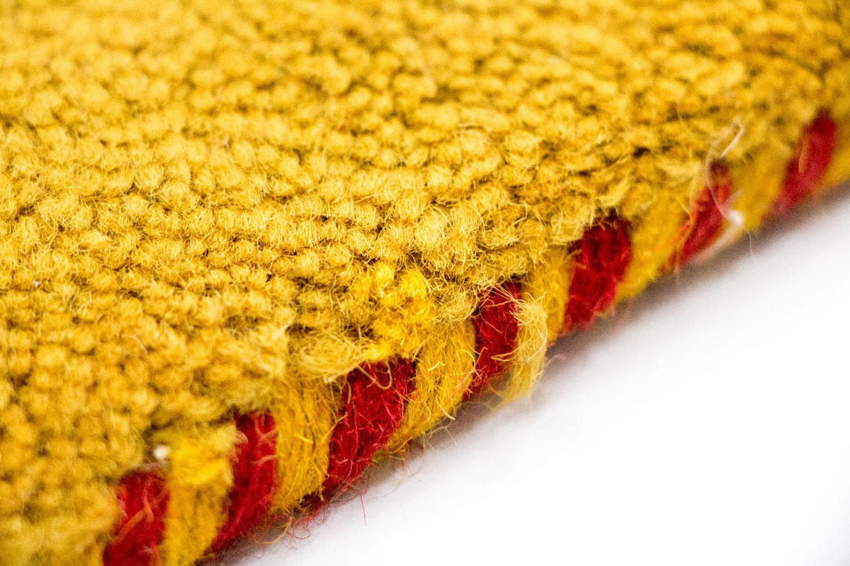 Tappeto Gabbeh - Indus - 202 x 141 cm - oro