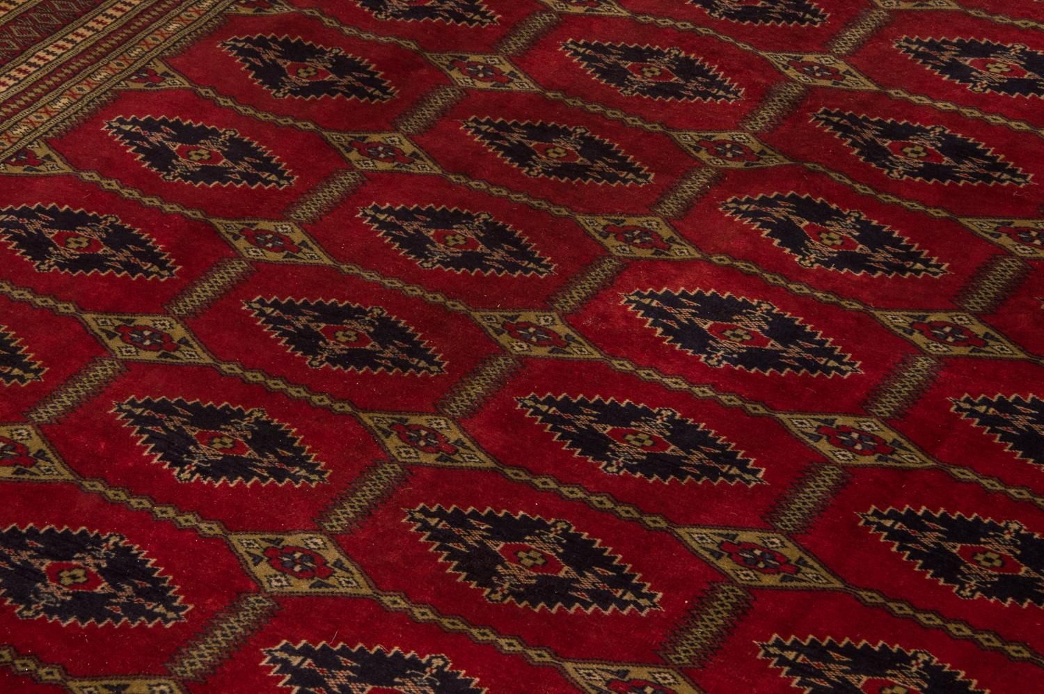 Tappeto afgano - Bukhara - 292 x 188 cm - rosso