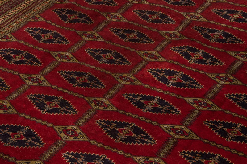 Tappeto afgano - Bukhara - 292 x 188 cm - rosso