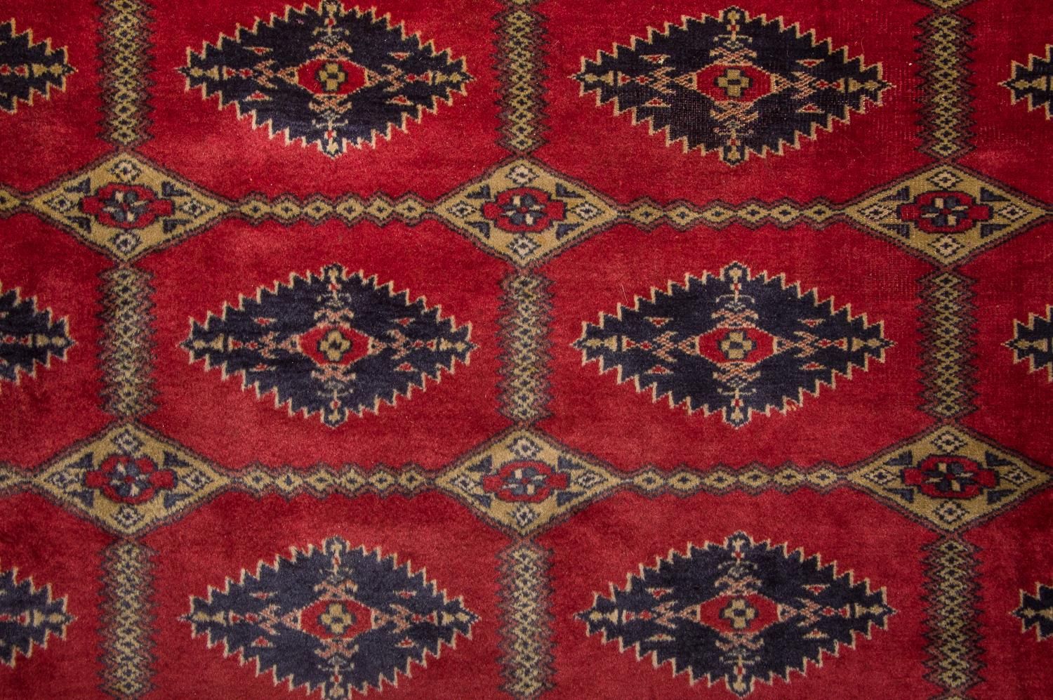 Tappeto afgano - Bukhara - 292 x 188 cm - rosso