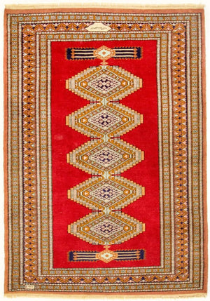 Tappeto afgano - Bukhara - 168 x 130 cm - rosso