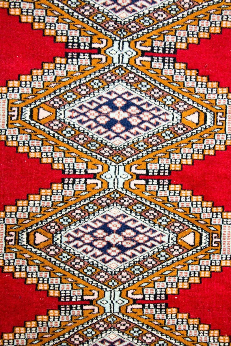 Tappeto afgano - Bukhara - 168 x 130 cm - rosso