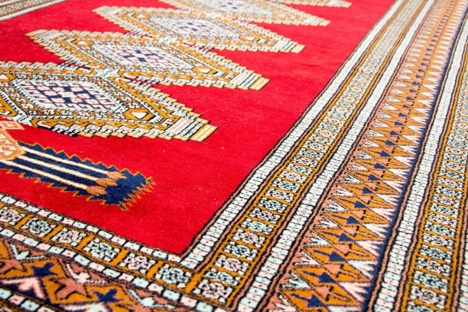Tappeto afgano - Bukhara - 168 x 130 cm - rosso