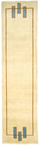 Tappeto corsia Tappeto Gabbeh - Indus - 298 x 80 cm - beige