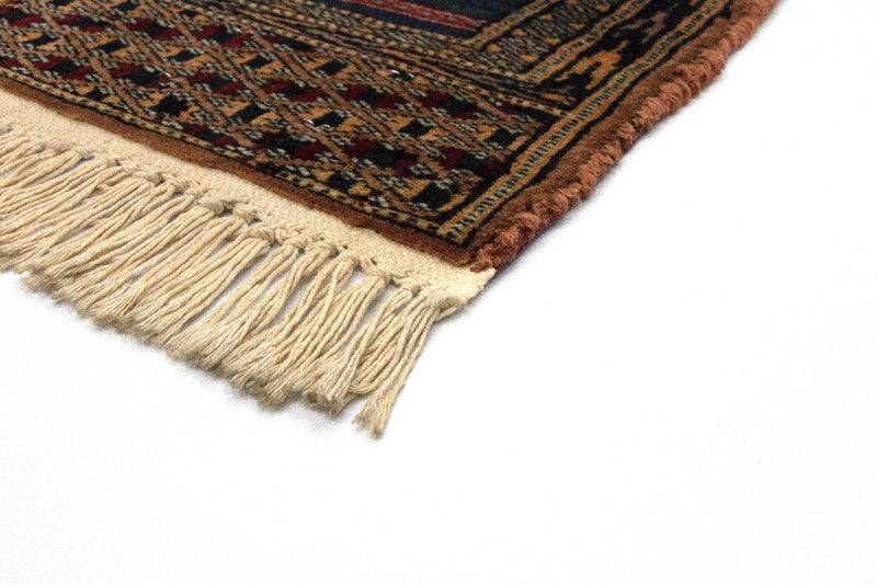 Tappeto afgano - Bukhara quadrato  - 47 x 44 cm - blu