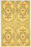 Tappeto di lana - 243 x 152 cm - giallo
