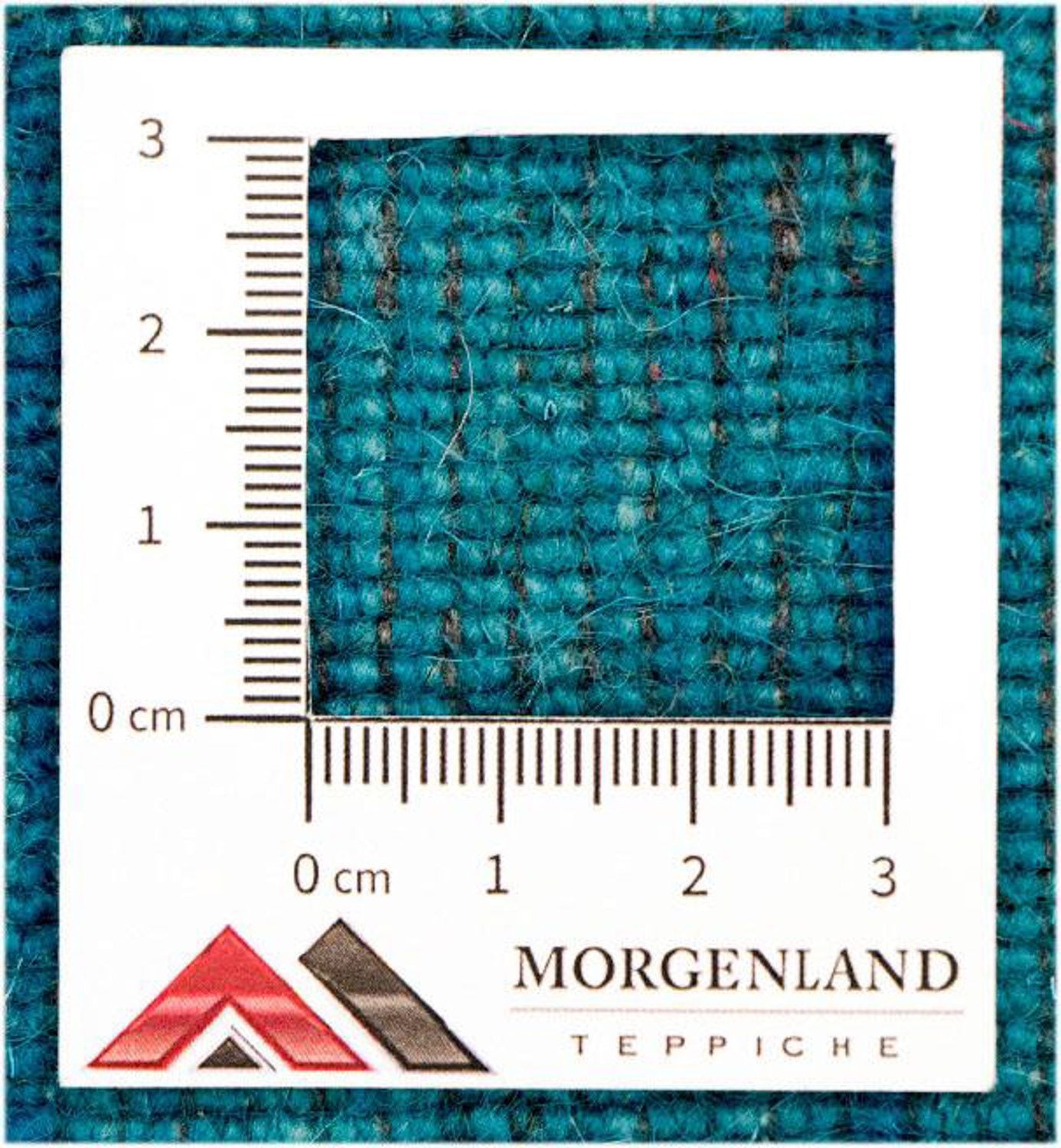 Tappeto corsia Tappeto di lana - 180 x 107 cm - blu